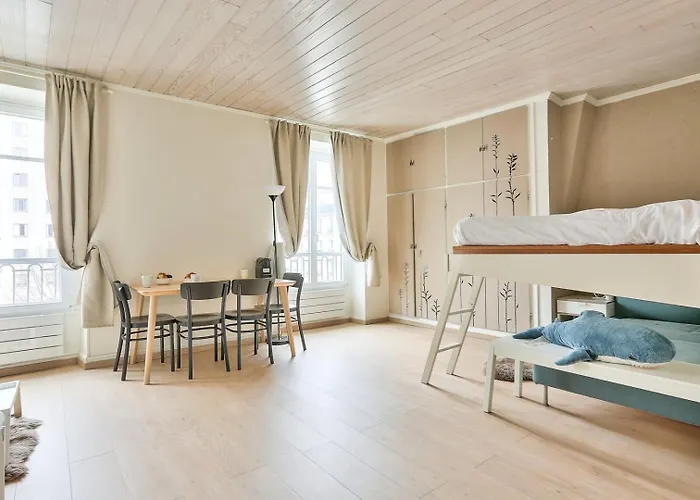 Guestready - Lovely Minimalist In Plaisance شقة باريس