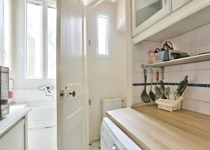 شقة Guestready - Lovely Minimalist In Plaisance باريس